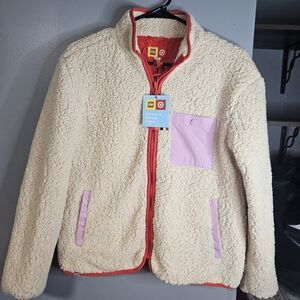 Lego x Target sherpa jacket womens